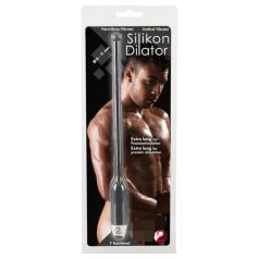   You2Toys DILATOR - silikona, vibrējošs dilators - melns (8-11mm)