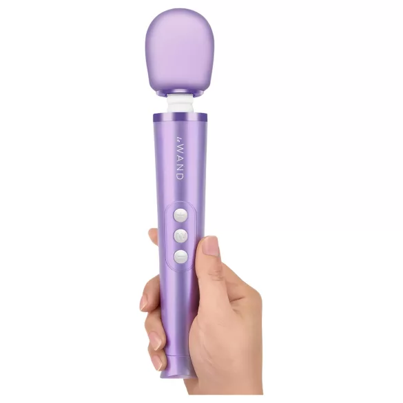 Le Wand Petite - masāžas vibrators ar akumulatoru violets