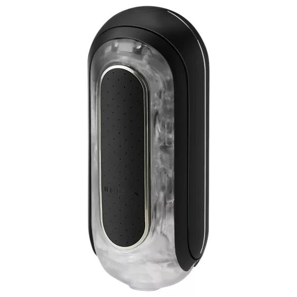 TENGA Flip Zero - vīriešu vibrējošs masturbators melns