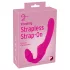 You2Toys - Double2Teaser - uzliekams vibrators bez stiprināšanas siksnas (rozā)