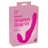 You2Toys - Double2Teaser - uzliekams vibrators bez stiprināšanas siksnas (rozā)