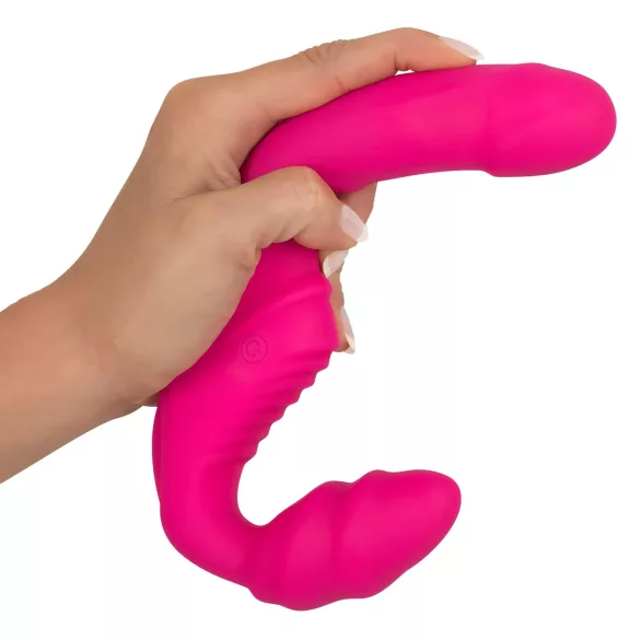 You2Toys - Double2Teaser - uzliekams vibrators bez stiprināšanas siksnas (rozā)