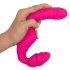 You2Toys - Double2Teaser - uzliekams vibrators bez stiprināšanas siksnas (rozā)
