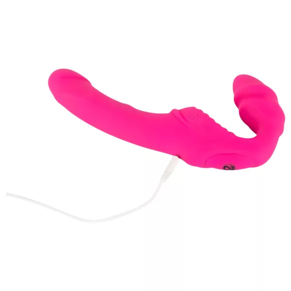 You2Toys - Double2Teaser - uzliekams vibrators bez stiprināšanas siksnas (rozā)