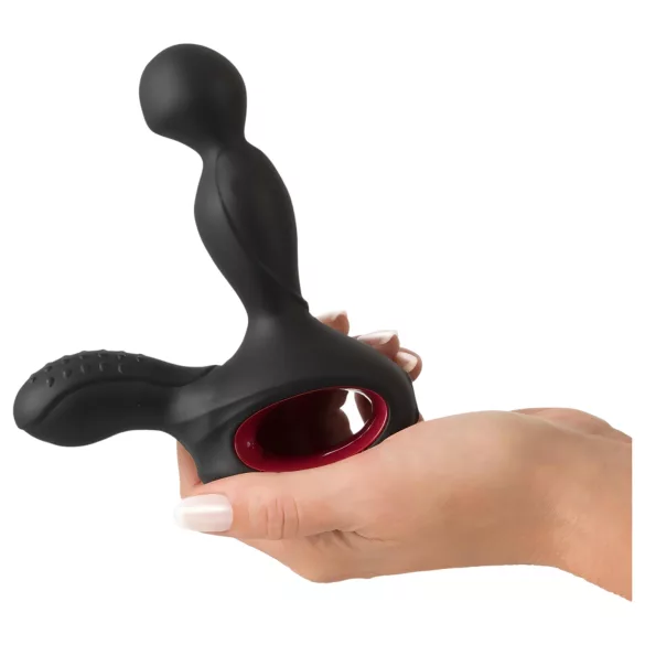 You2Toys masāžas prostatas vibrators ar rotāciju un sildīšanu melns
