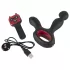 You2Toys masāžas prostatas vibrators ar rotāciju un sildīšanu melns