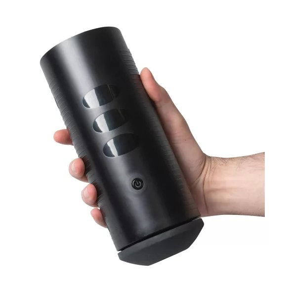 Kiiroo Titan Experience - uzlādējams interaktīvs masturbators (melns)