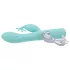 Pillow Talk Kinky - akumulatora, ar 2 motoriem aprīkots G-punkta vibrators (tirkīza)