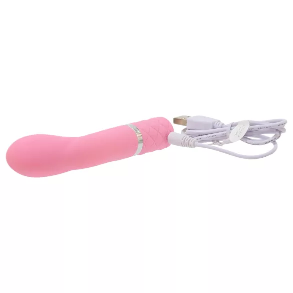 Pillow Talk Racy - uzlādējams, šaurs G‑punkta vibrators (rozā)