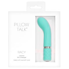   Pillow Talk Racy - G-punkta vibrators uzlādējams šaurs tirkīza