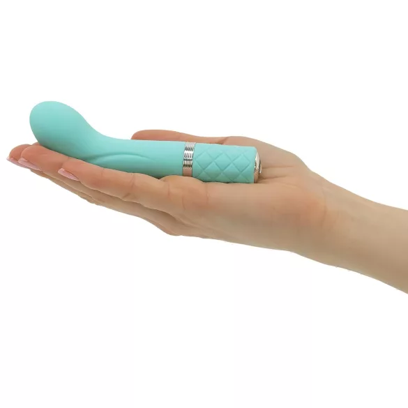 Pillow Talk Racy - G-punkta vibrators uzlādējams šaurs tirkīza
