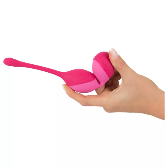 SMILE vibrējošā ola ar tālvadību 82g rozā