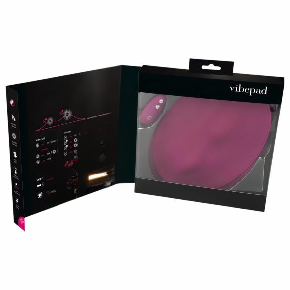 VibePad - vibrējošs spilvens ar 2 motoriem un tālvadību, violets