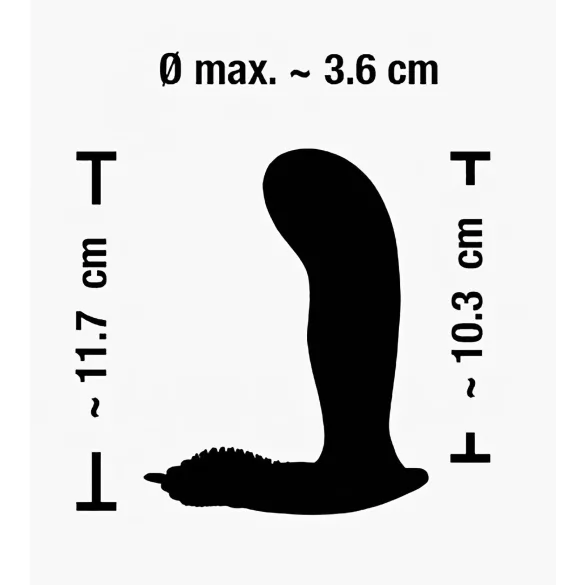 SMILE G‑Spot Biksītes - valkājams akumulatora, radiosignāla vibrators (rozā)