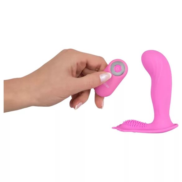 SMILE G‑Spot Biksītes - valkājams akumulatora, radiosignāla vibrators (rozā)