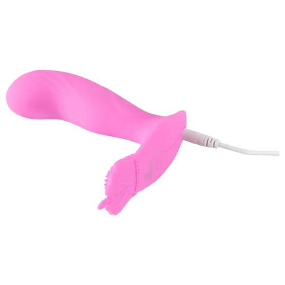 SMILE G‑Spot Biksītes - valkājams akumulatora, radiosignāla vibrators (rozā)
