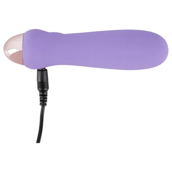 Cuties Mini stienīša vibrators ar akumulatoru, silikons, violets