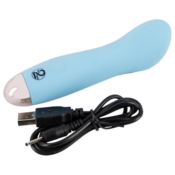 Cuties Mini Blue - uzlādējams G-punkta vibrators, tirkīza