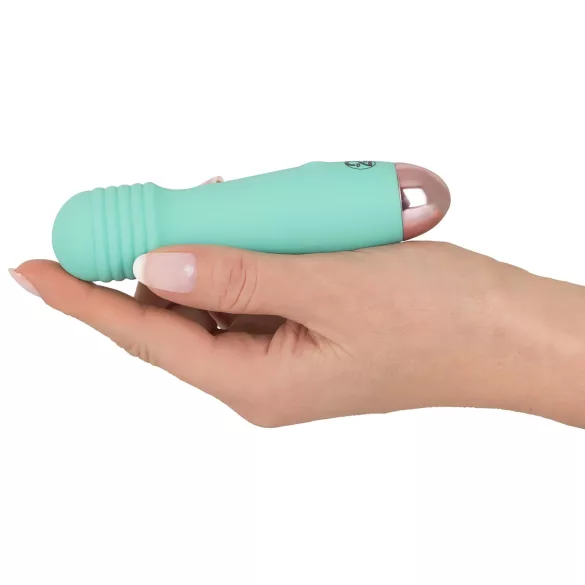 Cuties mini masāžas vibrators, uzlādējams, zaļš