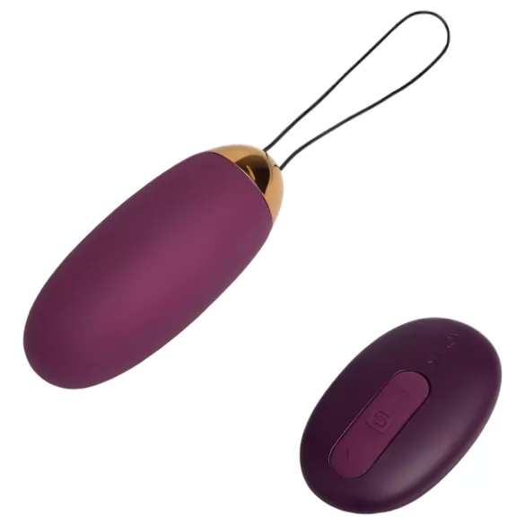 Svakom Elva - vibrējošā olīte ar pulti uzlādējama violeta