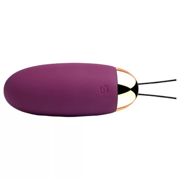 Svakom Elva - vibrējošā olīte ar pulti uzlādējama violeta