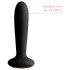Svakom Primo - uzlādējams, ūdensizturīgs, sildošs anālais vibrators (melns)