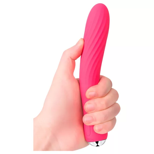 Svakom Anya - uzlādējams sildošs vibrators stienis sarkans