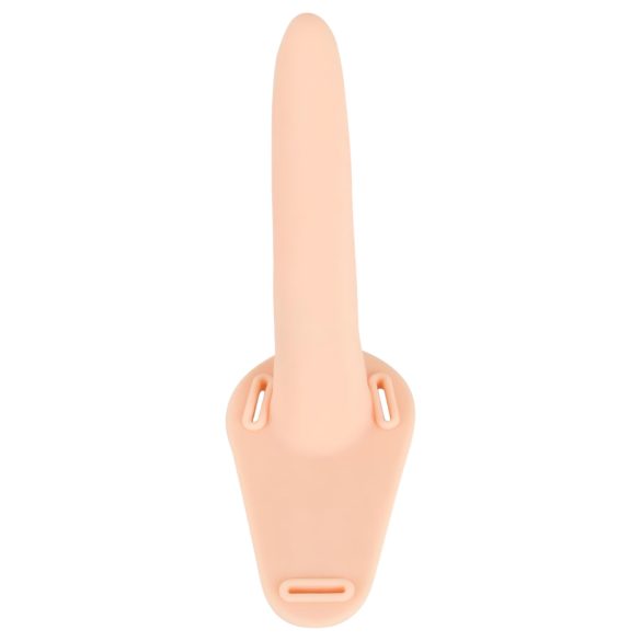 You2Toys - strap-on vibrators akumulatora, uzliekams, miesas krāsas