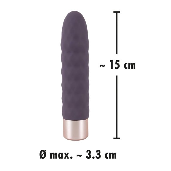 You2Toys akumulatora vibrators Elegant Diamond lillā