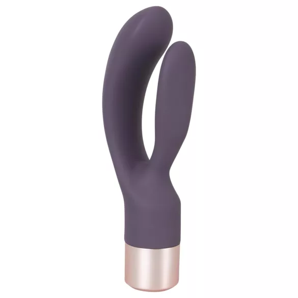You2Toys Elegant Double - vibrators ar klitora stimulatoru uzlādējams violets