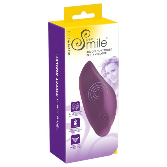 SMILE biksītes - atkārtoti uzlādējams klitora vibrators (violets)
