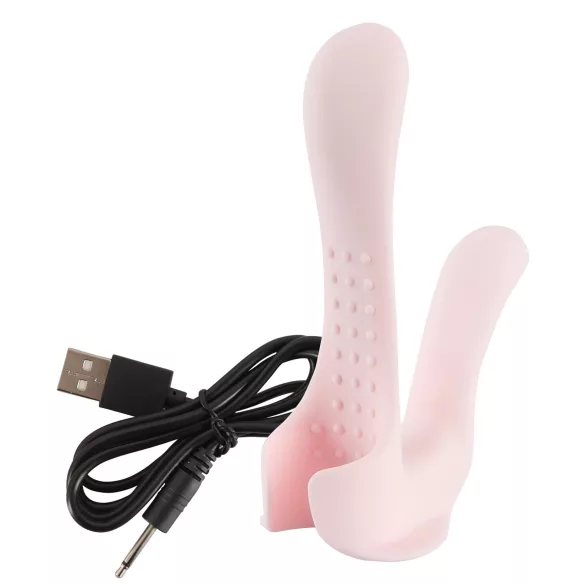 Couples Choice - 2 motoru pāru vibrators (rozā)