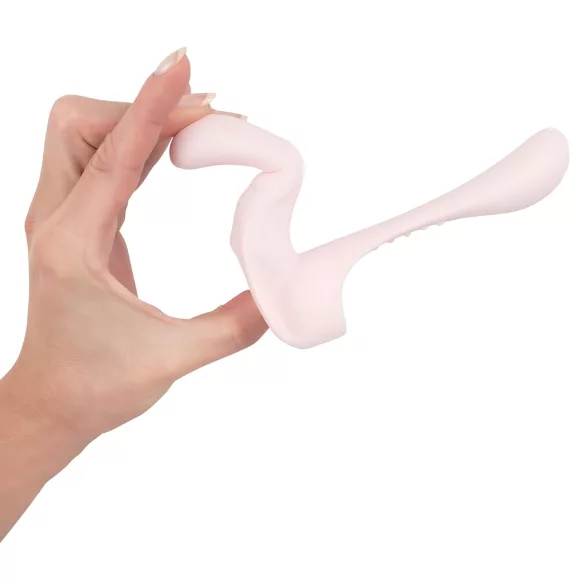 Couples Choice - 2 motoru pāru vibrators (rozā)