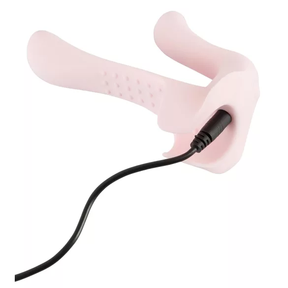 Couples Choice - 2 motoru pāru vibrators (rozā)