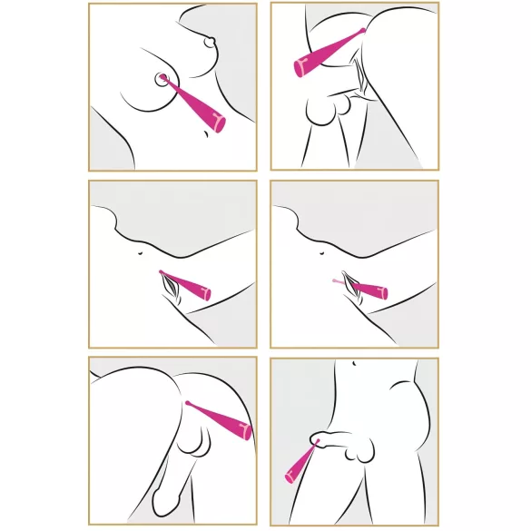 Couples Choice - pāra klitora vibrators uzlādējams rozā