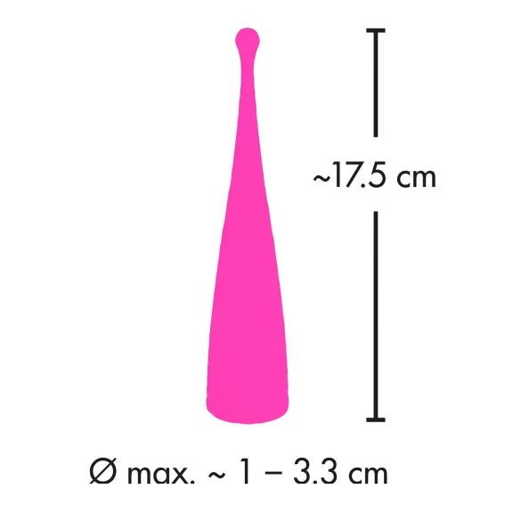 Couples Choice - pāra klitora vibrators uzlādējams rozā