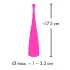 Couples Choice - pāra klitora vibrators uzlādējams rozā