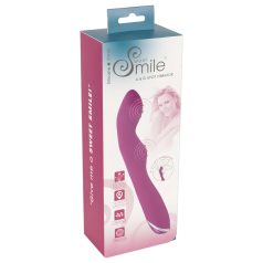 SMILE - vibrators A un G punktam elastīgs rozā