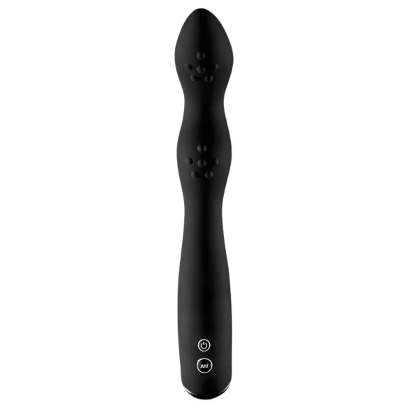 Rebel prostatas vibrators vīriešiem ar 2 motoriem melns