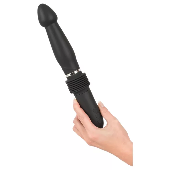 You2Toys - automātiska stūmējmašīna ar vibrāciju, uzlādējama, melna