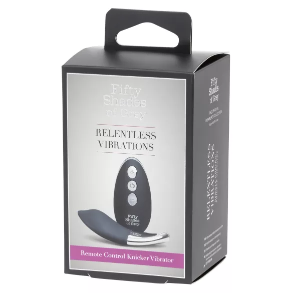 Fifty Shades of Grey Relentless klitora vibrators melns