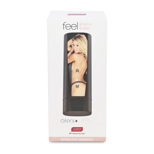 Kiiroo Onyx+ Jessica Drake - interaktīvais masturbators melns