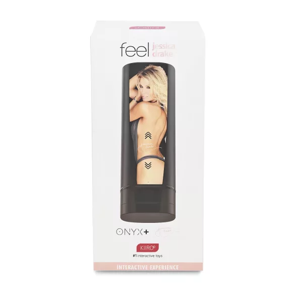 Kiiroo Onyx+ Jessica Drake - interaktīvais masturbators melns