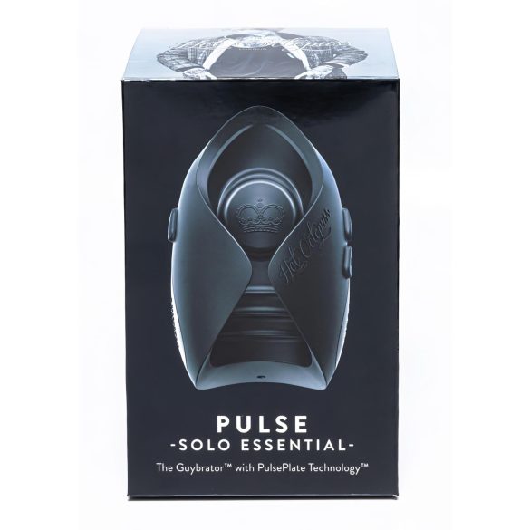 Hot Octopuss Pulse Solo Essential - akumulators masturbators (melns)
