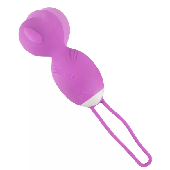 SMILE vibrējošā olas rotaļlieta ar rotējošu funkciju, violeta