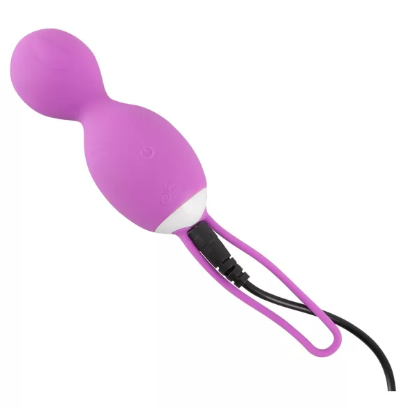 SMILE vibrējošā olas rotaļlieta ar rotējošu funkciju, violeta