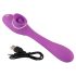 You2Toys 2 funkciju vibrators - akumulators (violets)