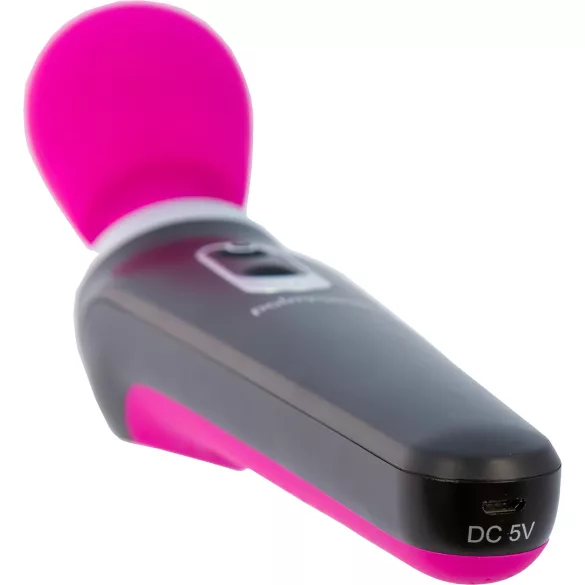 PalmPower Extreme masāžas vibrators uzlādējams rozā/melns