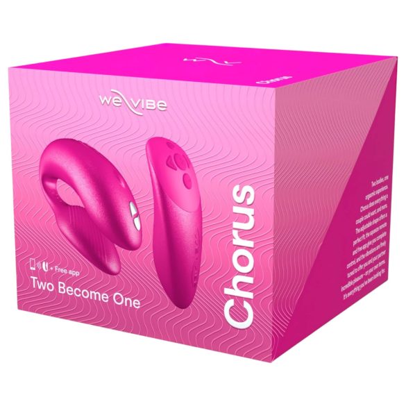 We-Vibe Chorus - viedais pāru vibrators ar akumulatoru (rozā)