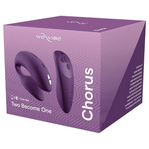 We-Vibe Chorus - uzlād. viedais pāru vibrators (violets)